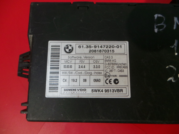 Module de confort BMW 1 (E81) Imagem-2