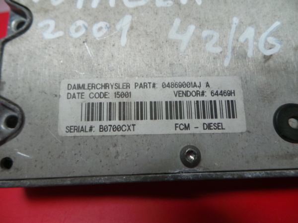 Caja fusibles / SAM / BSI CHRYSLER Voyager IV (RG, RS) Imagem-2