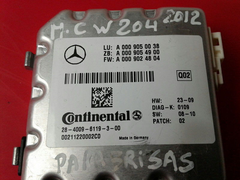 Camera Unit Module MERCEDES-BENZ Classe C (W204) Imagem-1