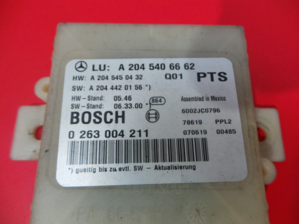 Modulo / Centralina freno di stazionamento MERCEDES-BENZ Classe C (W204) Imagem-2