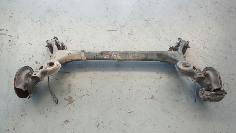 Rear axle with drum brakes CITROËN C4 Coupé (LA_)