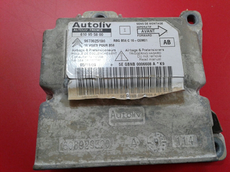Centralina airbag CITROËN C4 Picasso I (UD_)