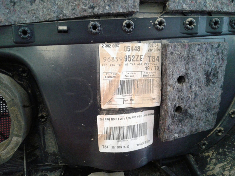 Panel puerta trasero izquierdo PEUGEOT 3008 I (0U_) Imagem-2