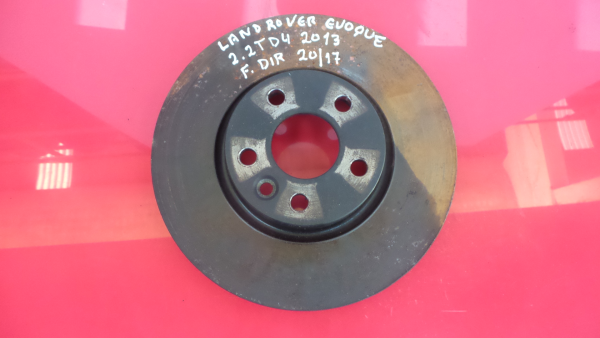 Right front brake disc LAND ROVER Range Rover Evoque (L538)