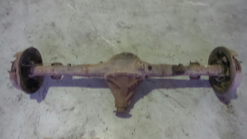 Rear axle with drum brakes LAND ROVER Defender Cabrio (L316) Imagem-1