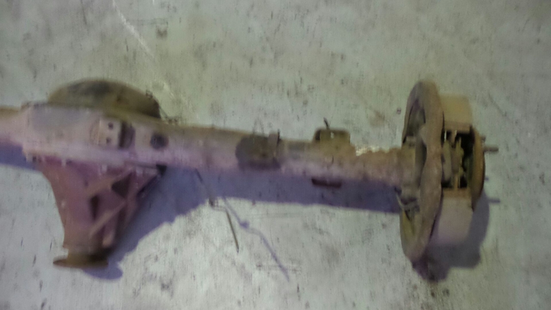 Rear axle with drum brakes LAND ROVER Defender Cabrio (L316) Imagem-3