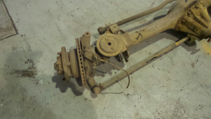 Front axle LAND ROVER Defender Cabrio (L316) Imagem-1