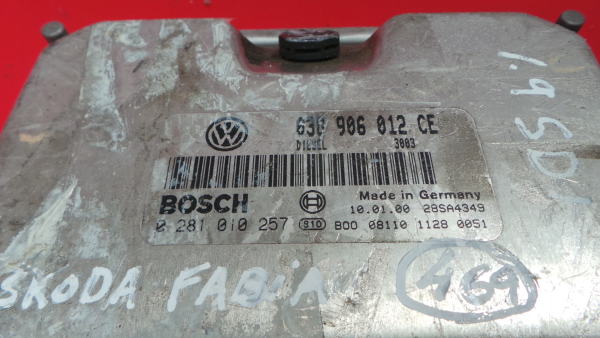 Centralina motor / ECU SKODA Fabia I Hatchback (6Y2) Imagem-2
