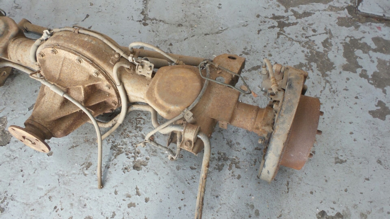 Essieu arrière à tambours MITSUBISHI Pajero II (V2_W, V3_W, V4_W) Imagem-2