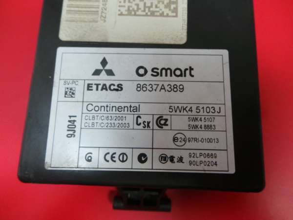 Boîte de fusibles / SAM / BSI MITSUBISHI Colt VI (Z3_A, Z2_A) Imagem-3