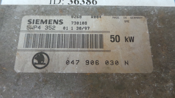 Centralina motor / ECU SKODA Felicia I Hatchback (791) Imagem-2