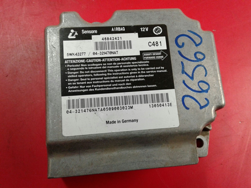 Centralina airbag ALFA ROMEO 147 (937_)