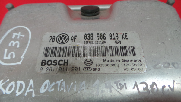 Centralina motor / ECU SKODA Octavia I Hatchback (1U2) Imagem-2