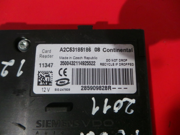 Zündschloss RENAULT Scénic III (JZ0/1_) Imagem-2