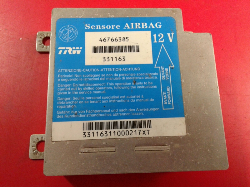 Airbag control unit / ECU Airbag FIAT Punto (188_)