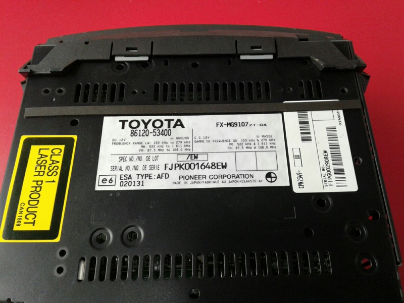 Autoradio LEXUS IS II (GSE2_, ALE2_, USE2_) Imagem-2