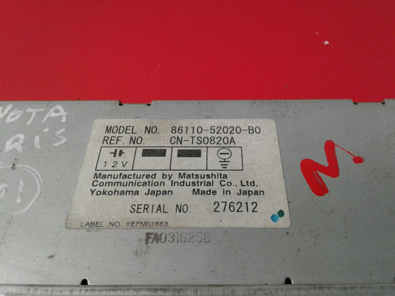 Autoradio TOYOTA Yaris Verso (_P2_) Imagem-2