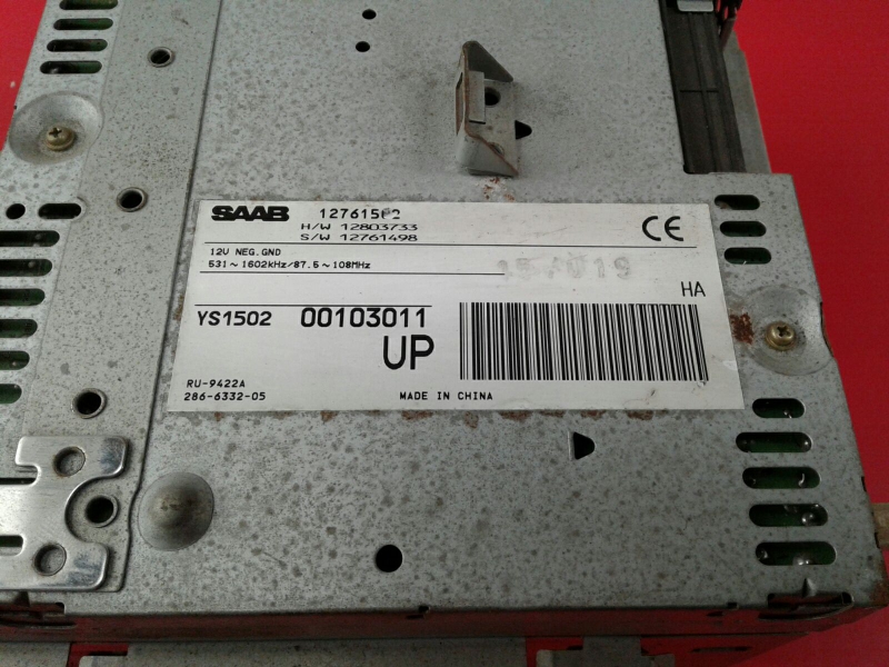 Lecteur CD / Boîte SAAB 9-3 Sedan (YS3F) Imagem-2