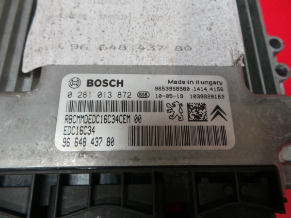 Centralina motor / ECU CITROËN C4 I (LC_) Imagem-2