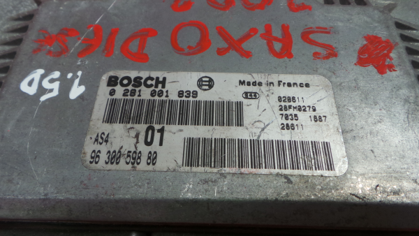 Engine control unit / ECU CITROËN Saxo (S0, S1) Imagem-2