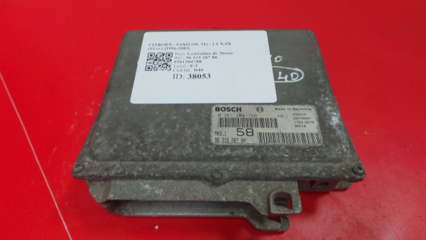 Centralita motor / ECU CITROËN Saxo (S0, S1)