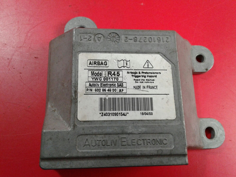 Centralina airbag ROVER 45 Hatch (RT)