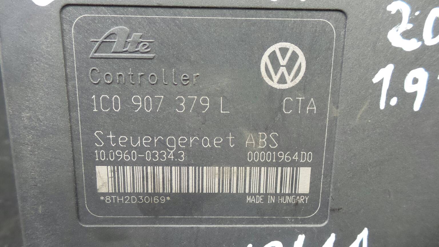 ABS VOLKSWAGEN Golf IV (1J1) Imagem-3