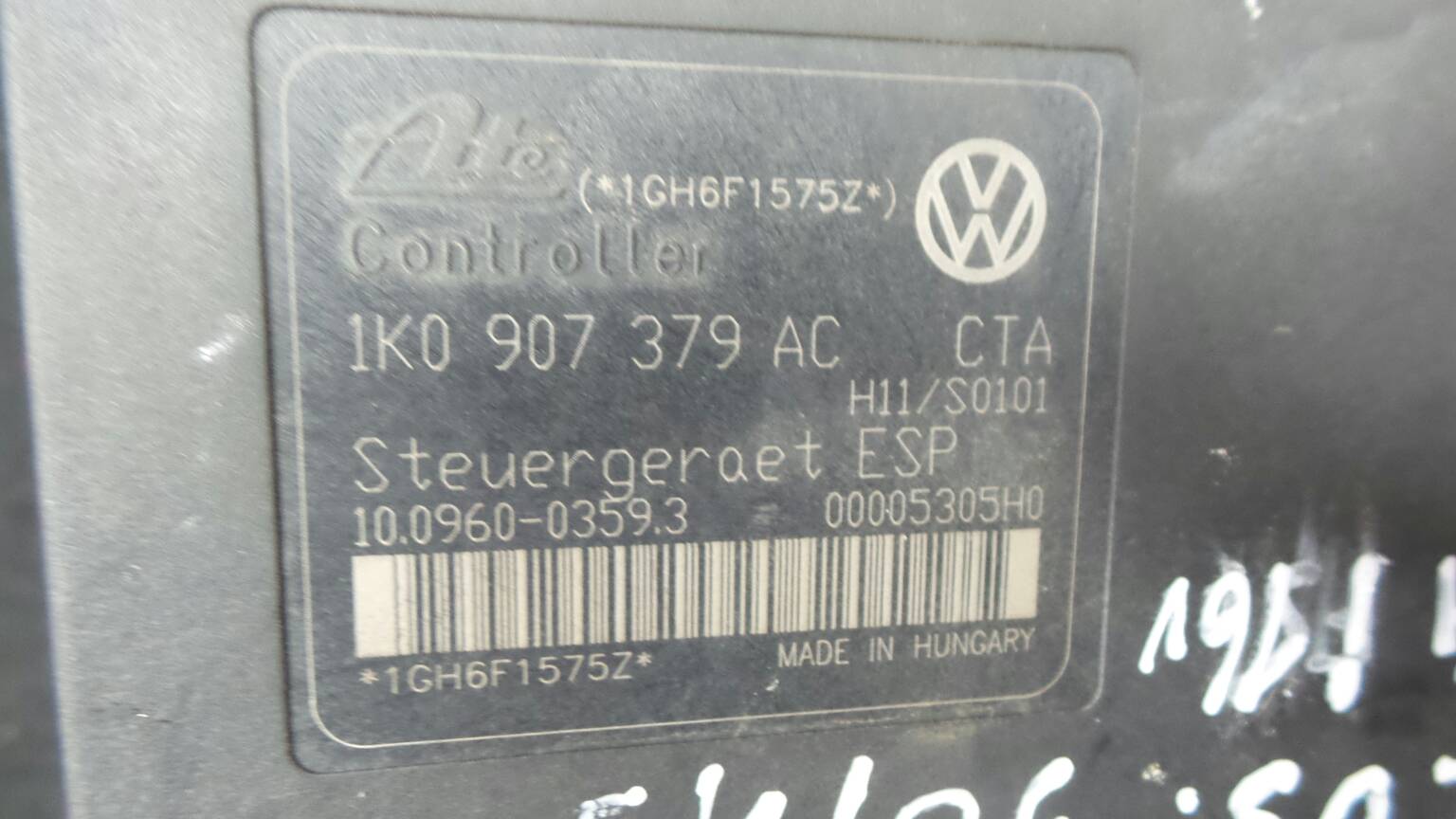 ABS VOLKSWAGEN Golf Plus (5M1, 521) Imagem-3