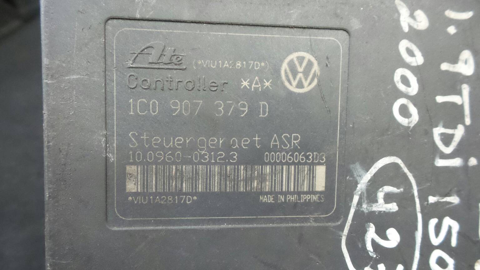 ABS VOLKSWAGEN Golf IV (1J1) Imagem-3