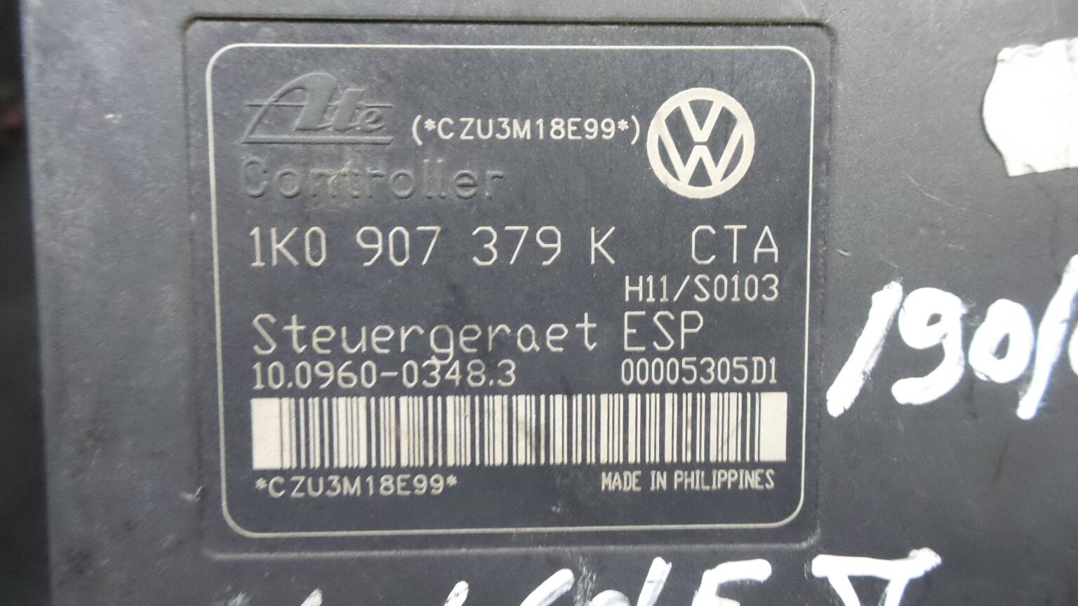 ABS VOLKSWAGEN Golf V (1K1) Imagem-3