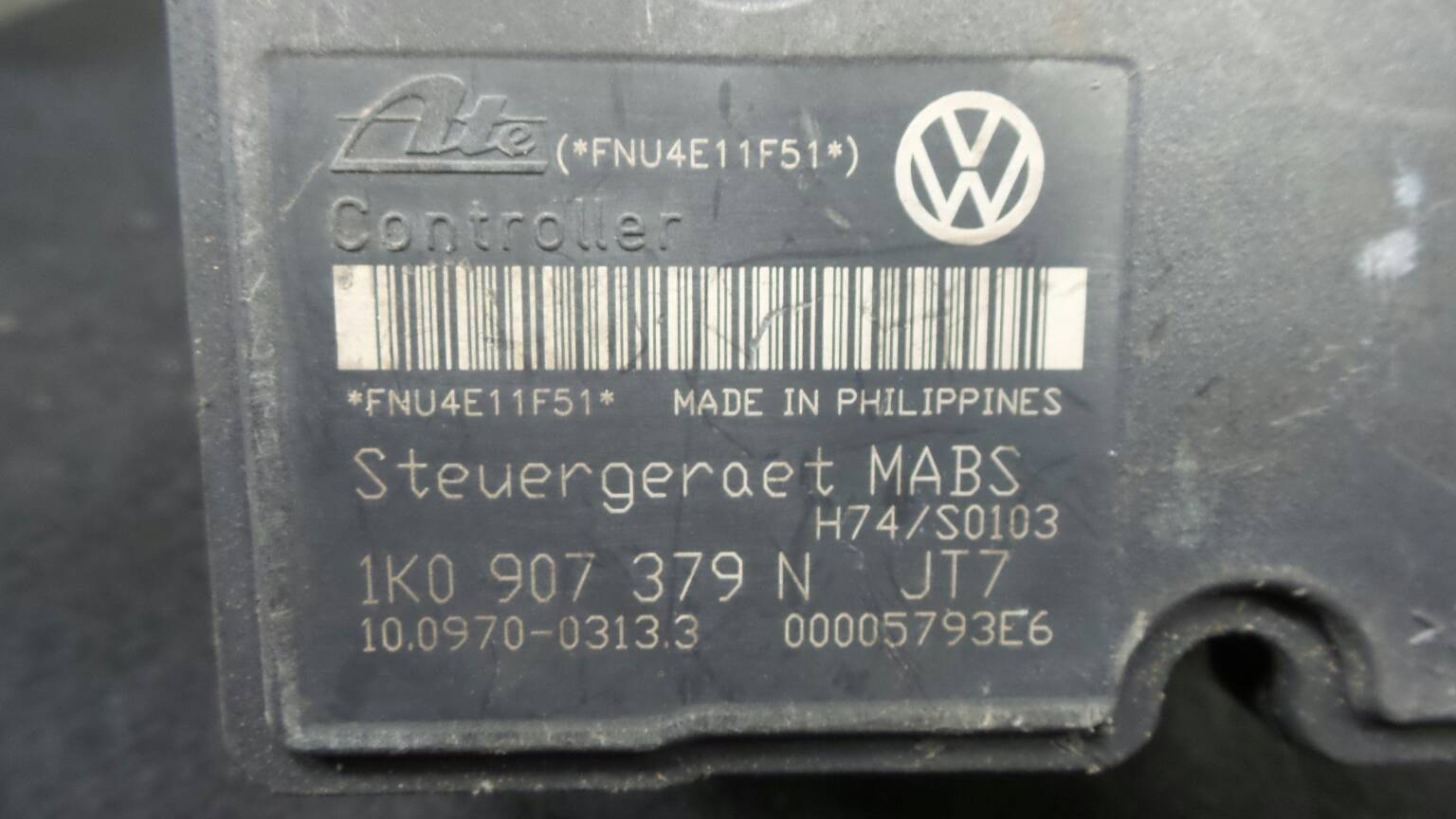 ABS VOLKSWAGEN Golf V (1K1) Imagem-3