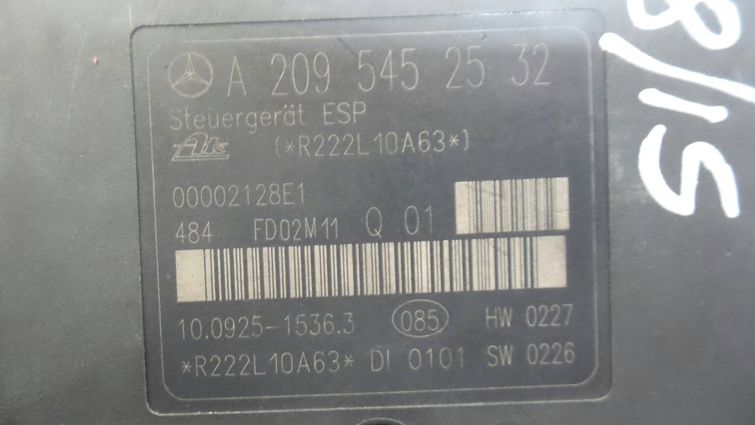 ABS MERCEDES-BENZ Classe C (W203) Imagem-3