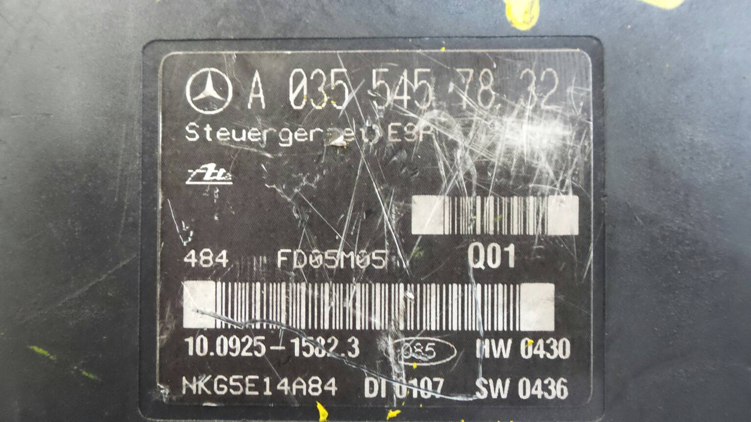 ABS MERCEDES-BENZ Classe C (W203) Imagem-3