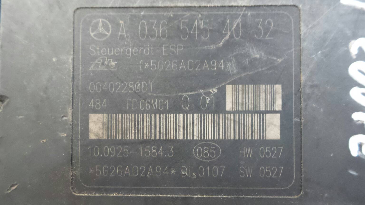 ABS MERCEDES-BENZ Classe C Coupé (CL203) Imagem-3