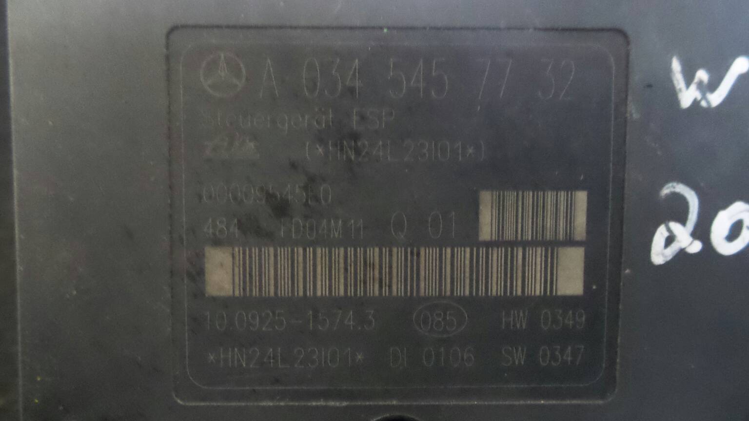 ABS MERCEDES-BENZ Classe C (W203) Imagem-3