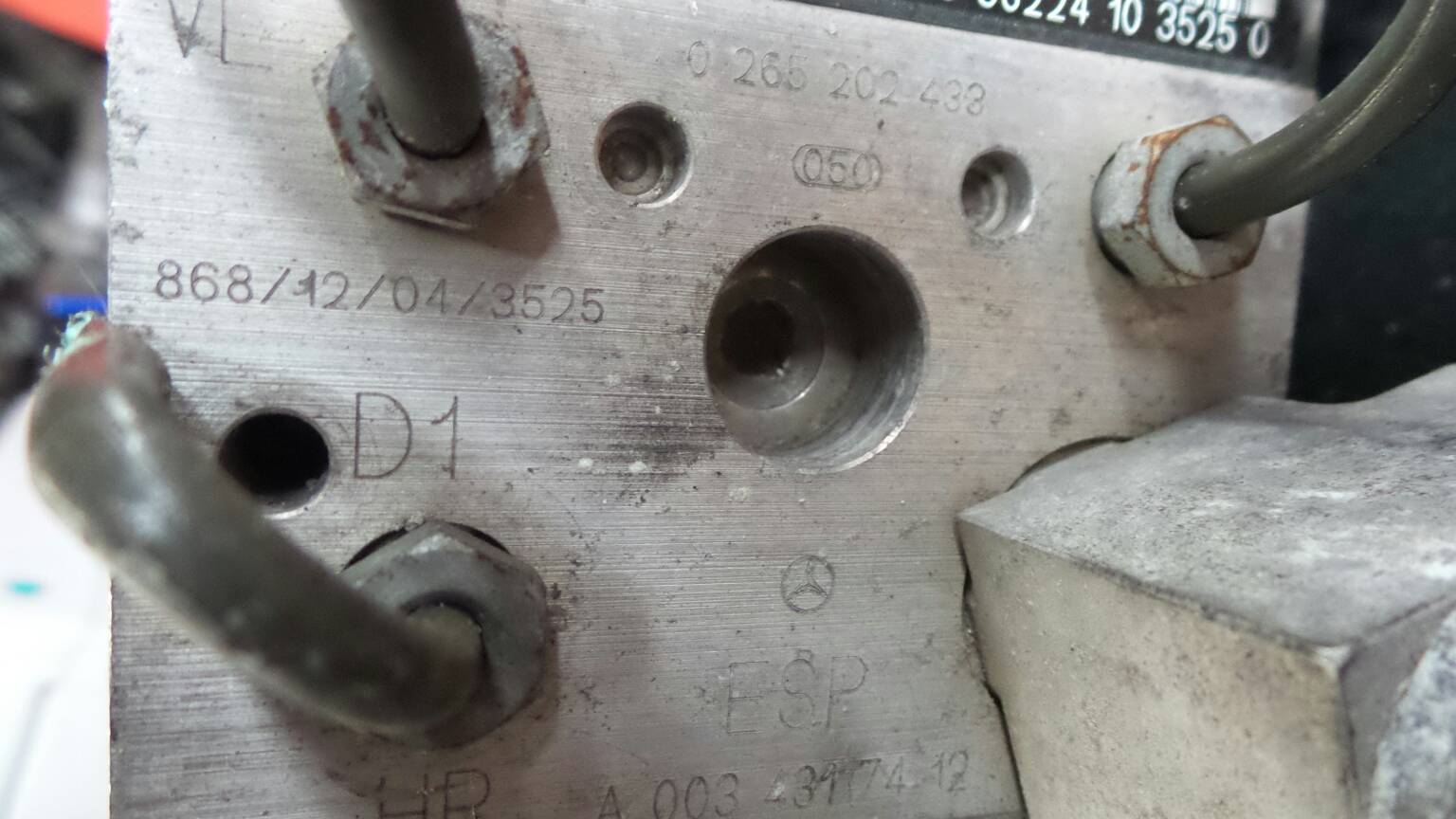 ABS MERCEDES-BENZ Classe A (W168) Imagem-3