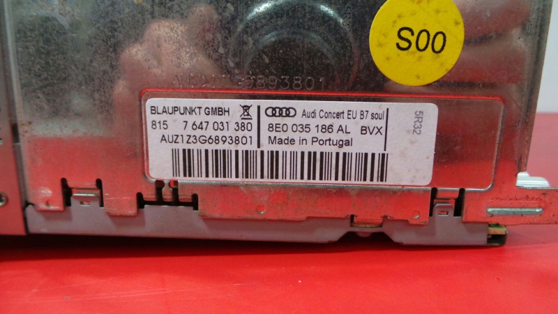 Radio / autorradio AUDI A4 (8EC, B7) Imagem-4