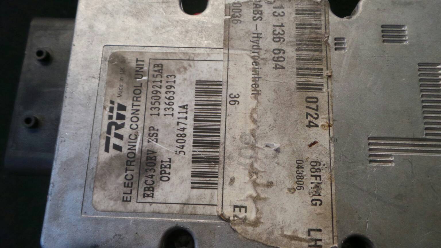 ABS OPEL Vectra C Imagem-3