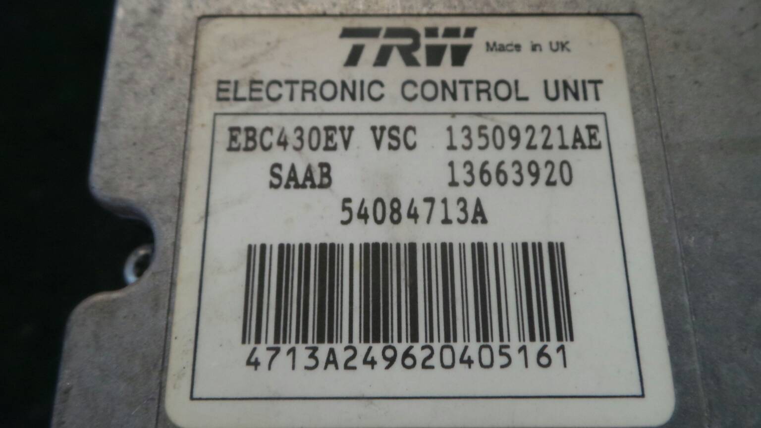 ABS SAAB 9-3 Sedan (YS3F) Imagem-3