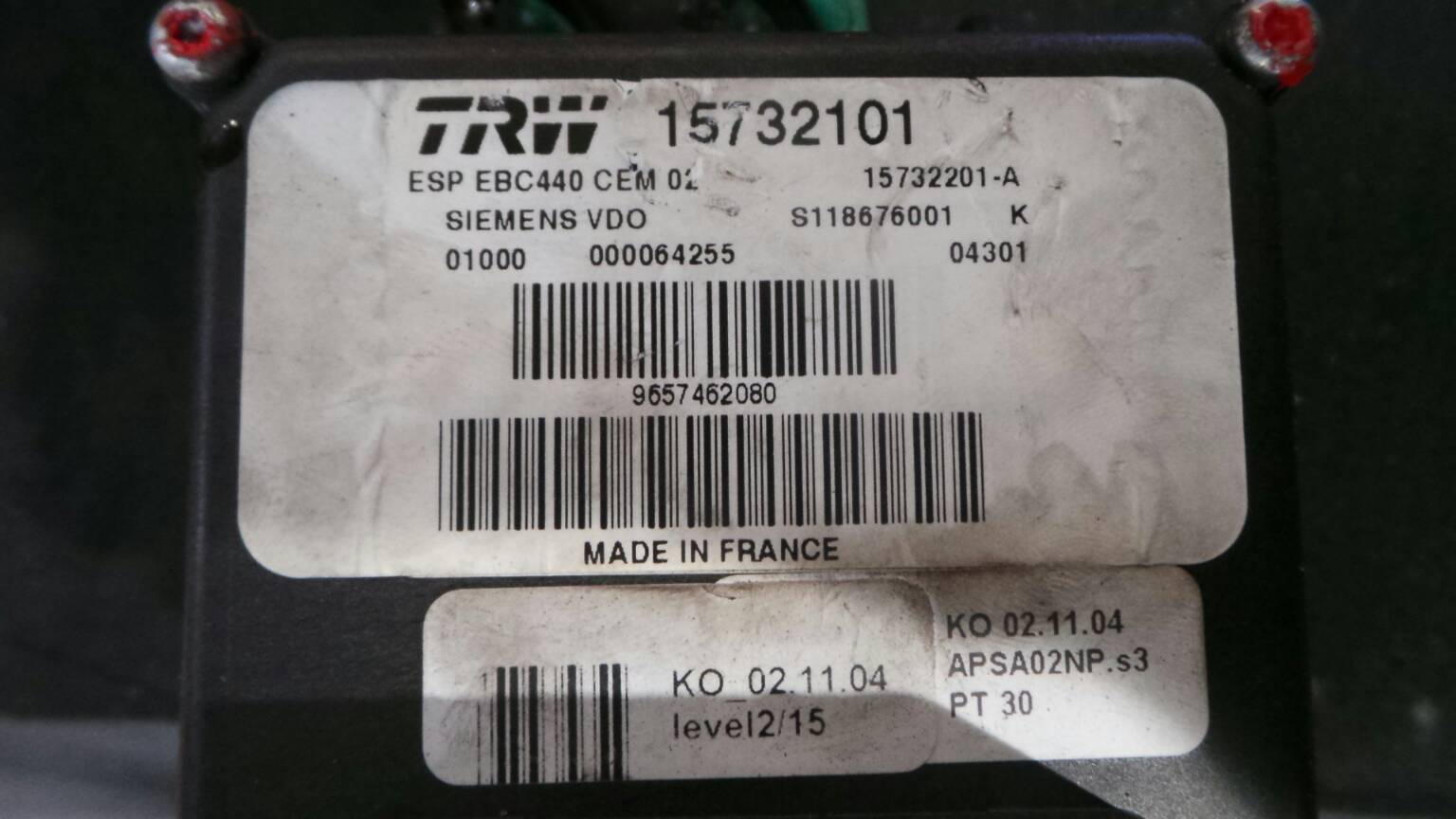 ABS PEUGEOT 407 (6D_) Imagem-1