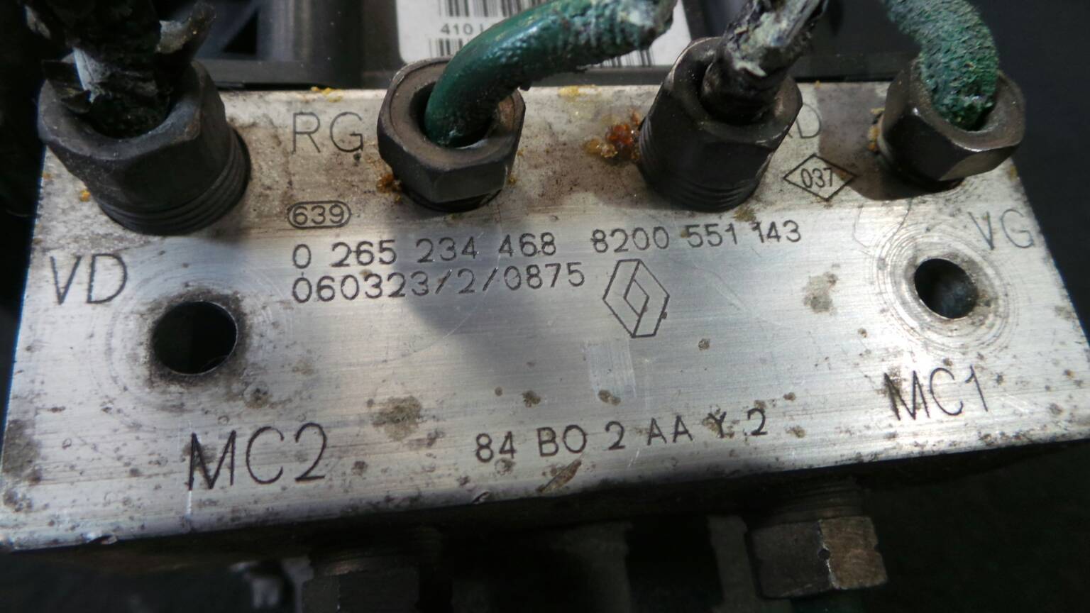 ABS RENAULT Megane II (BM0/1_, CM0/1_) Imagem-2