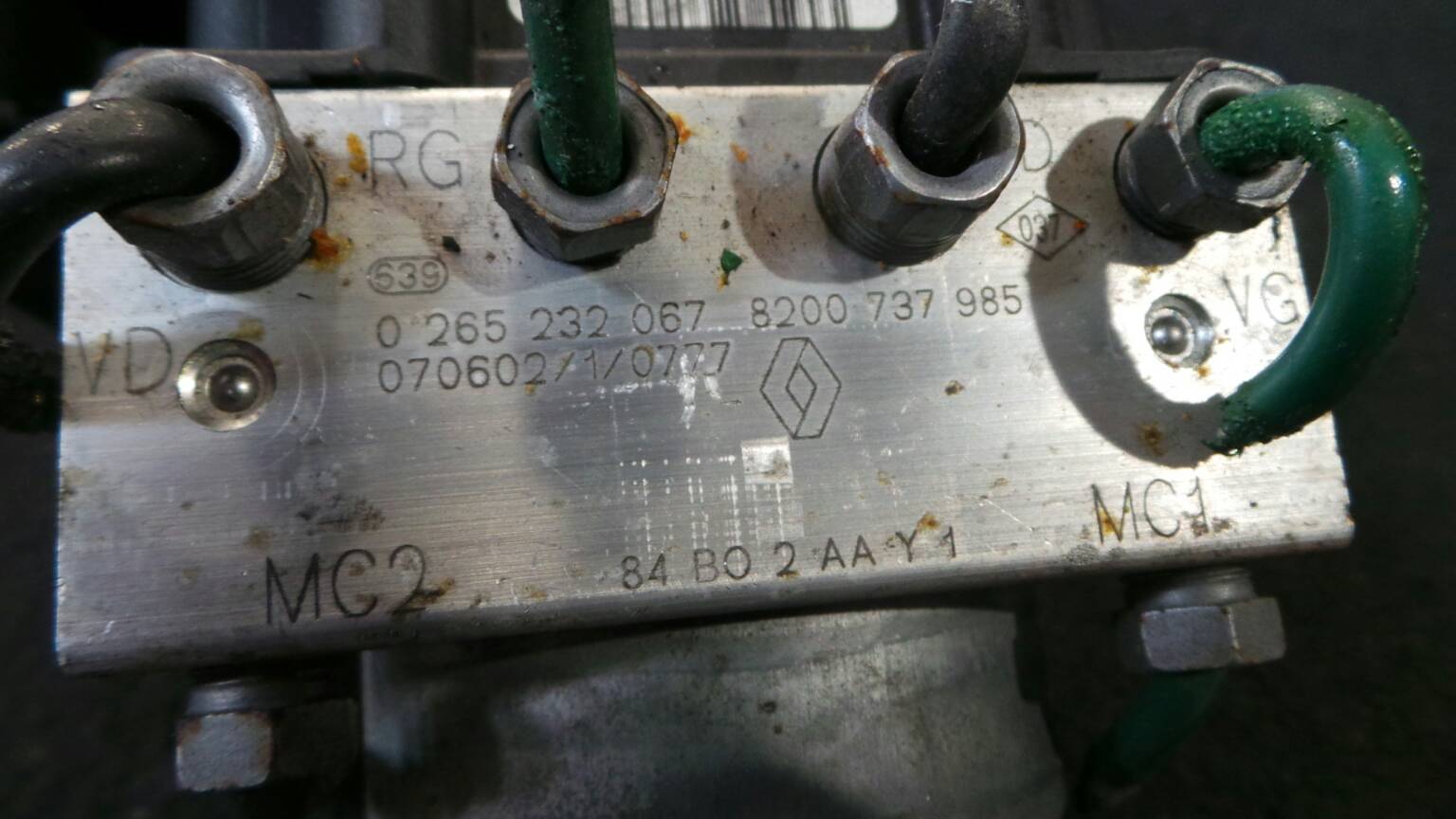 ABS RENAULT Megane II (BM0/1_, CM0/1_) Imagem-2