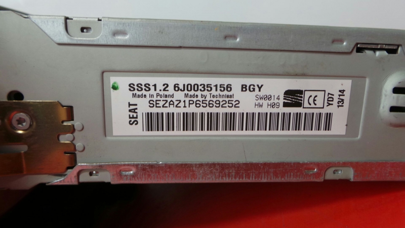 Rádio / auto-rádio SEAT Ibiza IV (6J5, 6P1) Imagem-4