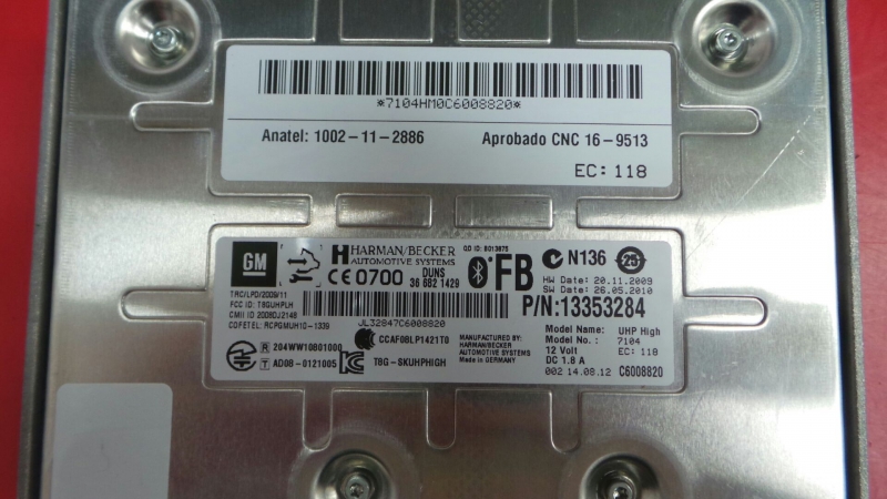 Modulo Bluetooth OPEL Astra J Imagem-3