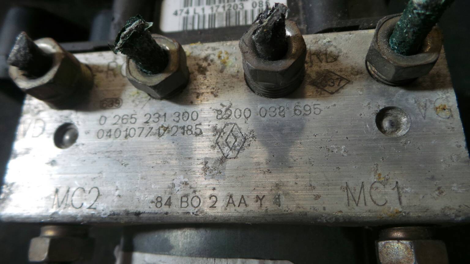 ABS RENAULT Megane II (BM0/1_, CM0/1_) Imagem-2