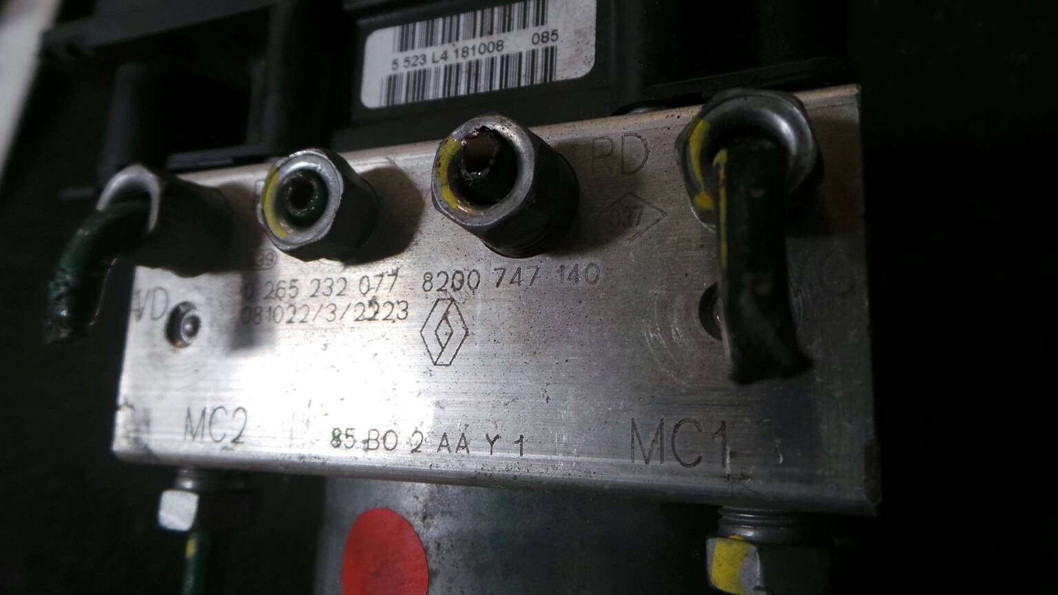 ABS RENAULT Clio III (BR0/1, CR0/1) Imagem-2
