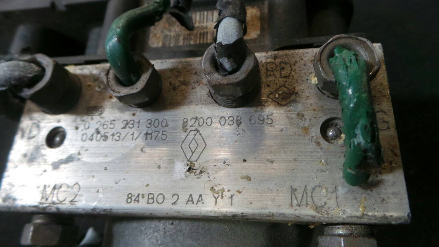 ABS RENAULT Megane II (BM0/1_, CM0/1_) Imagem-2