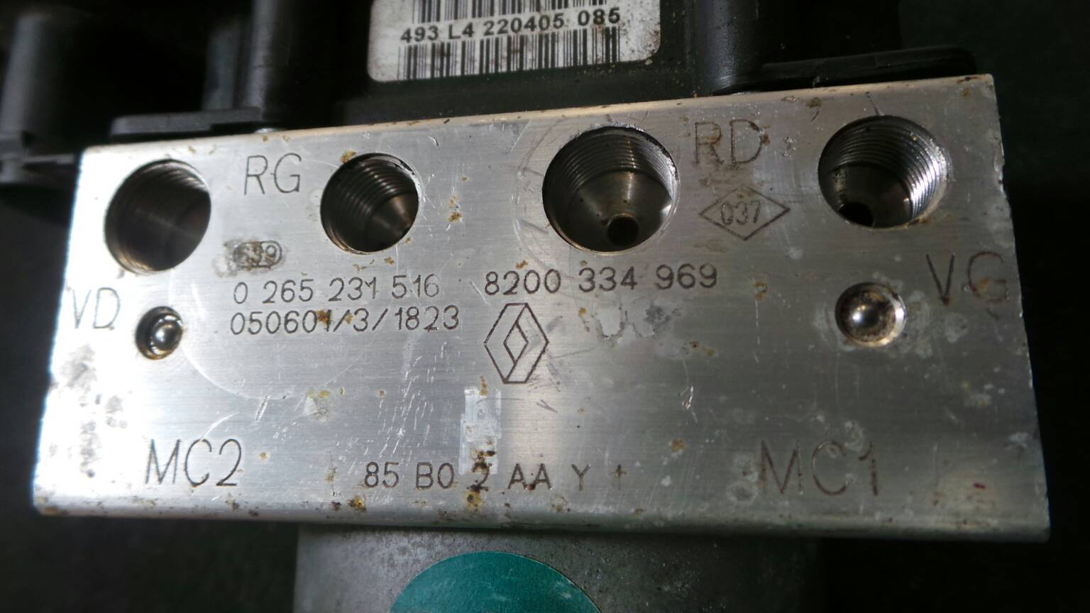 ABS RENAULT Clio III (BR0/1, CR0/1) Imagem-2