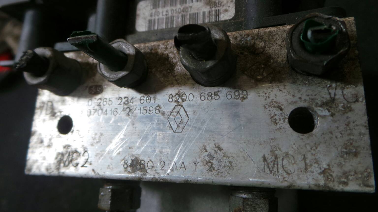 ABS RENAULT Megane II (BM0/1_, CM0/1_) Imagem-2