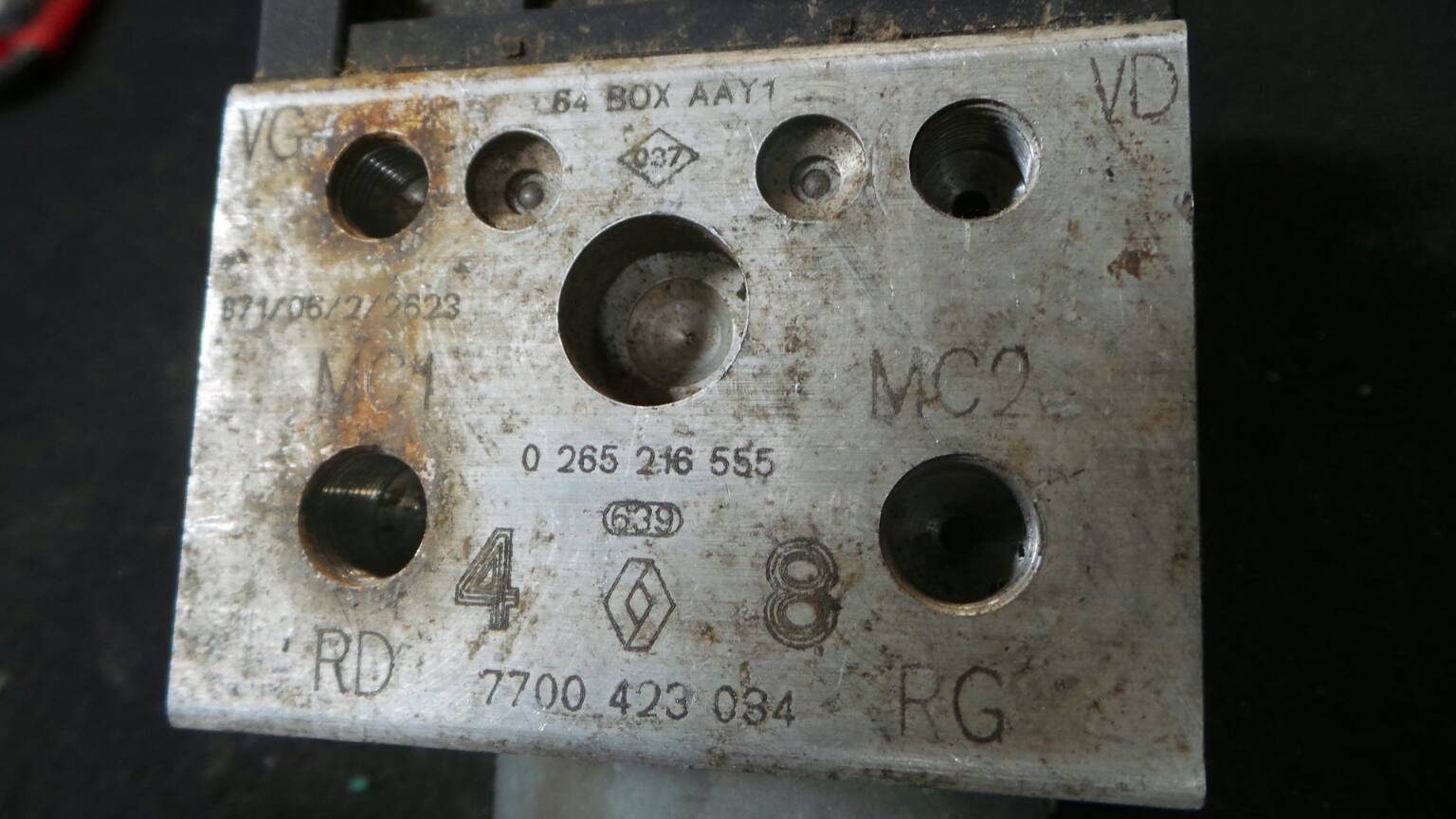 ABS RENAULT Megane I (BA0/1_) Imagem-2